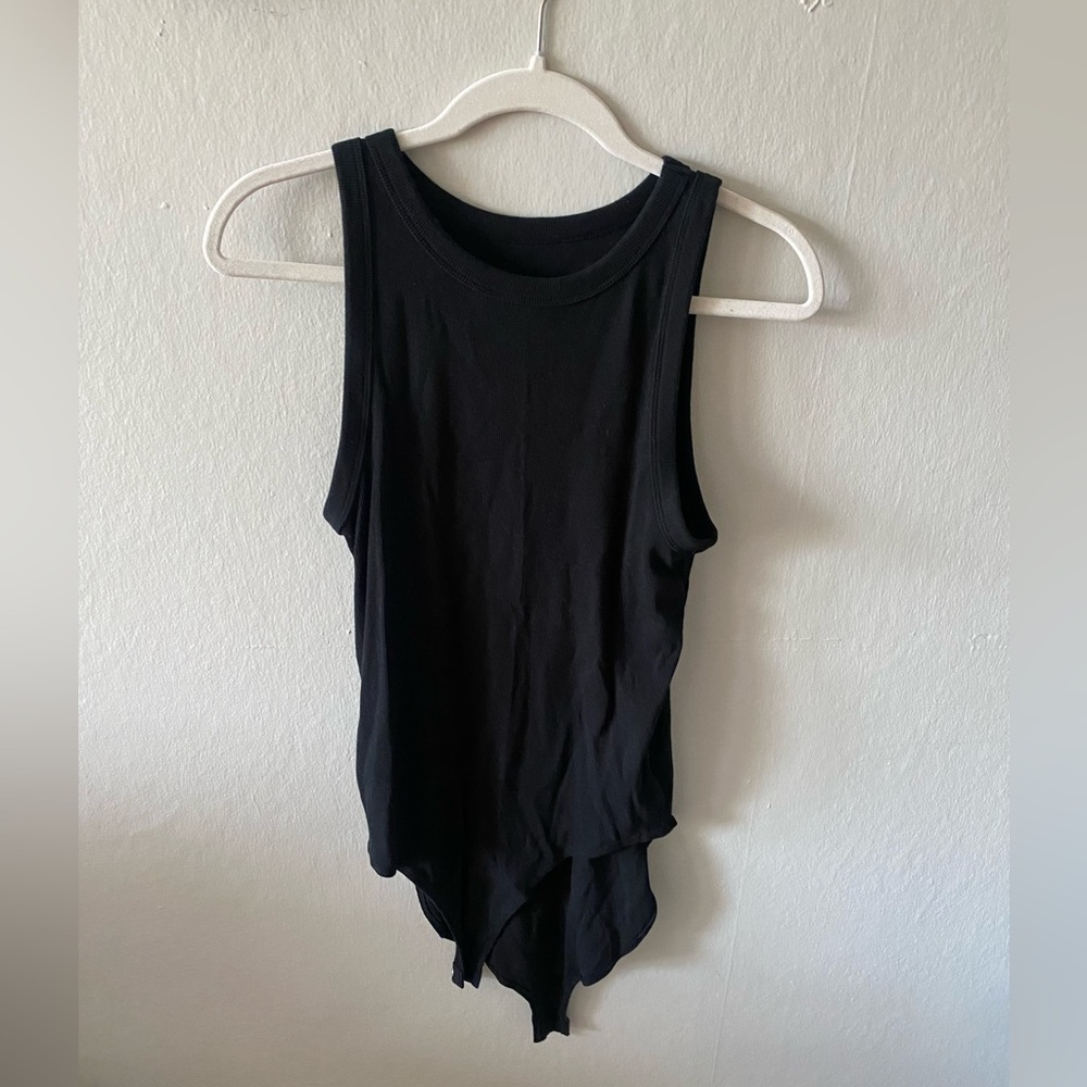 A New Day black ribbed bodysuit